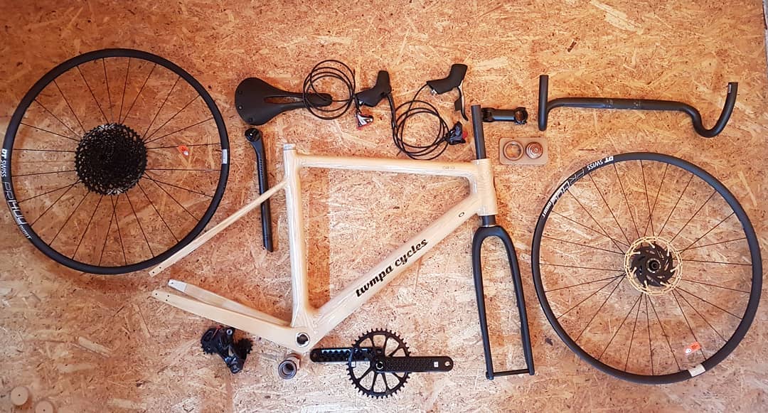 Deconstructed view of a Twmpa Bike.