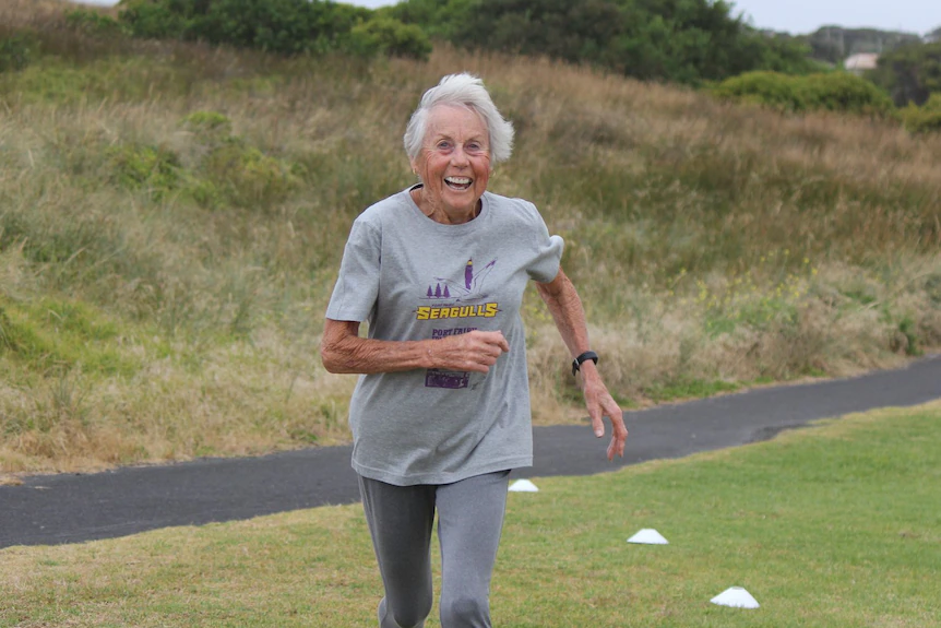 Olympic bronze medallist Judy Amoore Pollock is still running at 81, taking part in her local parkrun and others across the country_parkrun
